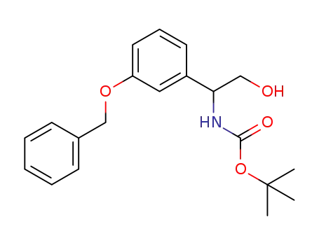 tert-butyl (1-(3-(benzyloxy)phenyl)-2-hydroxyethyl)carbamate