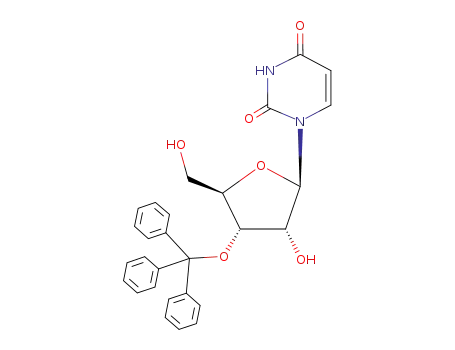Molecular Structure of 38642-29-4 (3'-O-trityluridine)