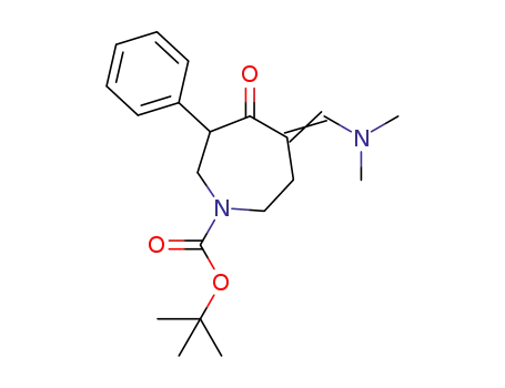 t-butyl 5-((dimethylamino)methylene)-4-oxo-3-phenylazepane-1-carboxylate