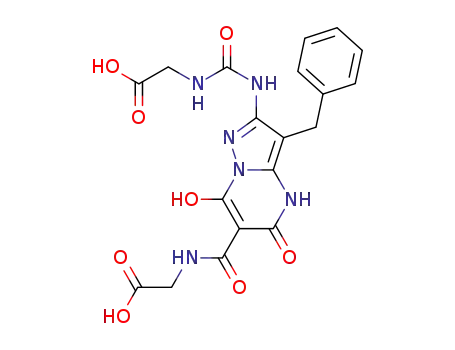 ({[2-({[(carboxymethyl)amino]carbonyl}amino)-7-hydroxy-5-oxo-3-(phenylmethyl)-4,5-dihydropyrazolo[1,5-a]pyrimidin-6-yl]carbonyl}amino)acetic acid
