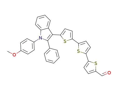 C<sub>34</sub>H<sub>23</sub>NO<sub>2</sub>S<sub>3</sub>