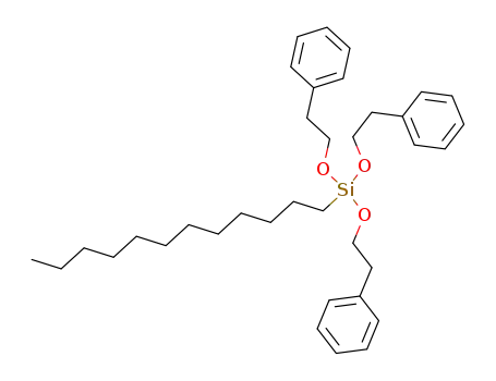 dodecylsilicic acid tris(2-phenylethyl) ester