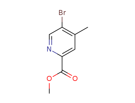 5-Bromo-4-methyl-pyridine-2-carboxylic acid methyl ester