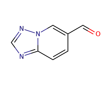 Molecular Structure of 614750-81-1 ([1,2,4]Triazolo[1,5-a]pyridine-6-carboxaldehyde (9CI))