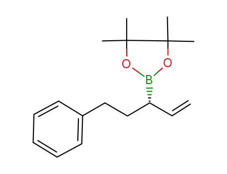 (S)-4,4,5,5-tetramethyl-2-[5-phenyl-1-penten-3-yl]-1,3,2-dioxaborolane