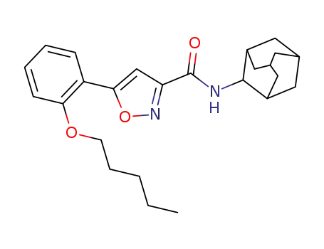 N-(2-adamantyl)-5-(2-pentyloxyphenyl)isoxazole-3-carboxamide