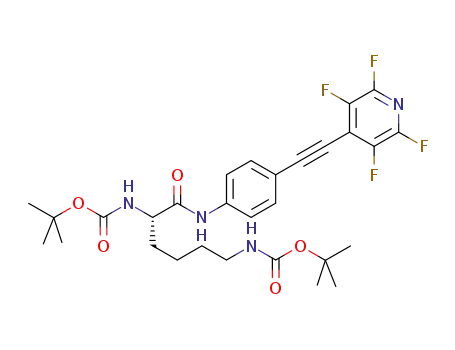 Molecular Structure of 1224170-85-7 (C<sub>29</sub>H<sub>34</sub>F<sub>4</sub>N<sub>4</sub>O<sub>5</sub>)