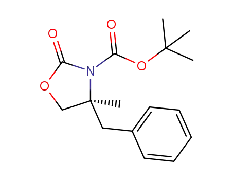 (S)-4-benzyl-3-tert-butoxycarbonyl-4-methyl-2-oxazolidinone