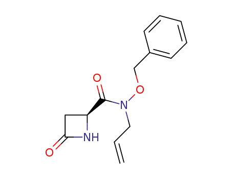 (S)-N-allyl-N-(benzyloxy)-4-oxoazetidine-2-carboxamide