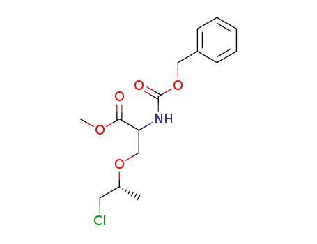 (R)-methyl 2-(benzyloxycarbonylamino)-3-(1-chloropropan-2-yloxy)propanoate