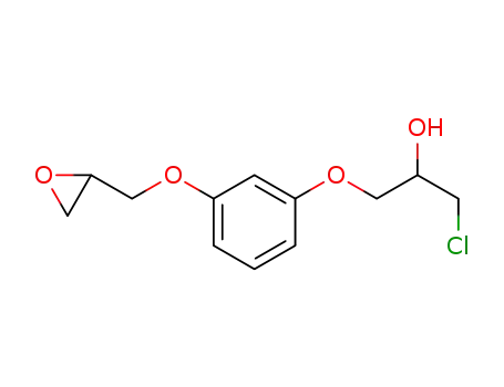 1-chloro-3-(3-(oxiran-2-ylmethoxy)phenoxy)propan-2-ol
