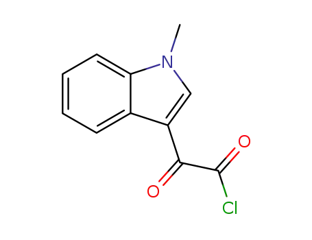 1H-Indole-3-acetyl chloride, 1-methyl-a-oxo-