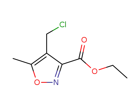4-클로로메틸-5-메틸-이속사졸-3-카르복실산 에틸 에스테르