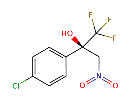 (R)-2-(4-chlorophenyl)-1,1,1-trifluoro-3-nitropropan-2-ol