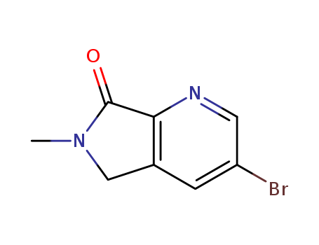 3-Bromo-6-Methyl-5,6-Dihydro-Pyrrolo[3,4-B]Pyridin-7-One(1254319-55-5)