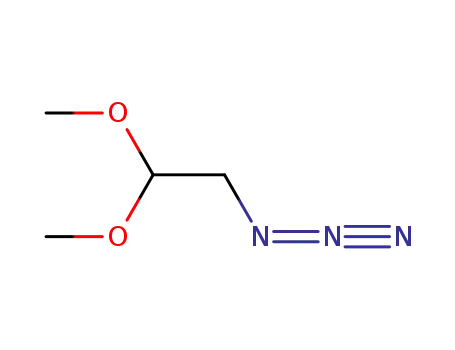 Molecular Structure of 114790-46-4 (azidoacetaldehyde dimethyl acetal)
