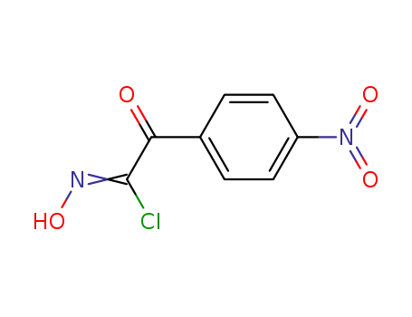 Molecular Structure of 7733-42-8 (4-Nitro-α-chlor-α-isonitroso-acetophenon)