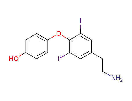 T2AM,Phenol, 4-[4-(2-aMinoethyl)-2,6-diiodophenoxy]-