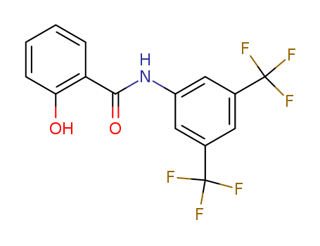 Benzamide, N-[3,5-bis(trifluoromethyl)phenyl]-2-hydroxy-