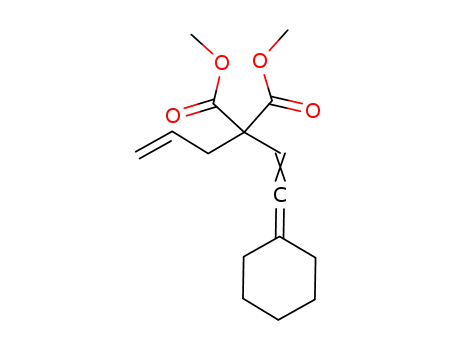 CH<sub>2</sub>CHCH<sub>2</sub>C(C(O)OCH<sub>3</sub>)2CHCC<sub>6</sub>H<sub>10</sub>