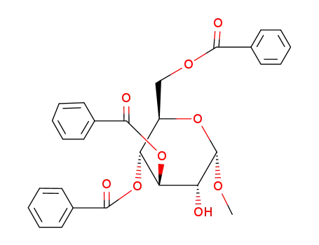 methyl 3,4,6-tri-O-benzoyl-α-D-glucopyranoside