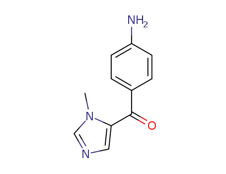 Molecular Structure of 1599529-11-9 ((4-aminophenyl)(1-methyl-1H-imidazol-5-yl)methanone)