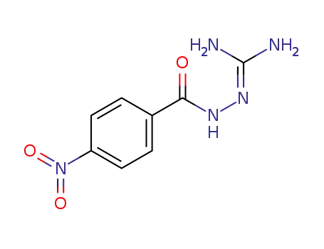 Benzoic acid, 4-nitro-, 2-(aminoiminomethyl)hydrazide