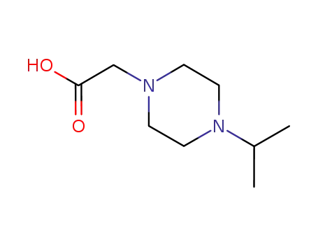 Molecular Structure of 95470-68-1 ((4-ISOPROPYL-PIPERAZIN-1-YL)-ACETIC ACID)