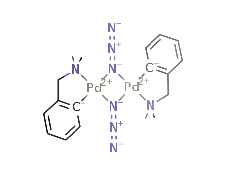 di-μ-azido-bis[(N,N-dimethylbenzylamine-C(2),N)palladium(II)]