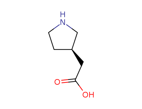 (R)-3-Pyrrolidineacetic acid cas no. 122442-01-7 98%
