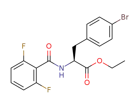 ethyl 4-bromo-N-[(2,6-difluorophenyl)carbonyl]-L-phenylalaninate