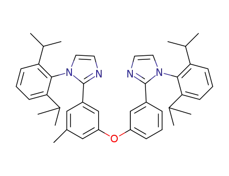 1-(2,6-diisopropylphenyl)-2-(3-(3-(1-(2,6-diisopropylphenyl)-1H-imidazol-2-yl)-5-methylphenoxy)phenyl)-1H-imidazole