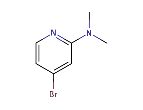 Molecular Structure of 946000-27-7 (4-BroMo-2-(diMethylaMino)pyridine)