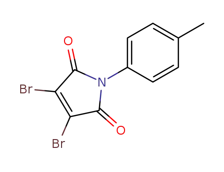 1H-Pyrrole-2,5-dione, 3,4-dibromo-1-(4-methylphenyl)-