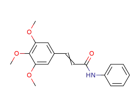 N-페닐-3-(3,4,5-트리메톡시페닐)프로펜아미드