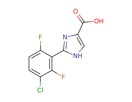 2-(3-chloro-2,6-difluorophenyl)-1H-imidazole-4-carboxylic acid
