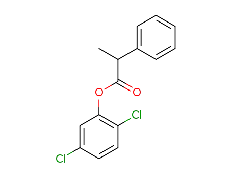 Molecular Structure of 1308678-98-9 (2,5-dichlorophenyl 2-phenylpropanoate)