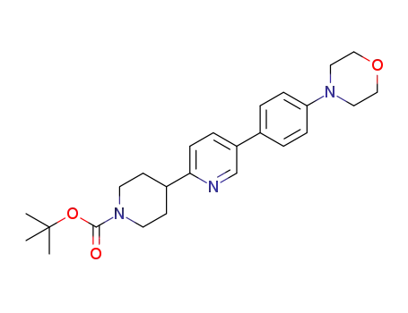 5-(4-morpholin-4-ylphenyl)-3',4',5',6'-tetrahydro-2'H-[2,4']bipyridinyl-1'-carboxylic acid tert-butyl ester