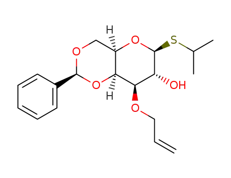 isopropyl 3-O-allyl-4,6-O-benzylidene-1-thio-β-D-galactopyranoside