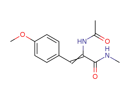 N-methyl-2-(acetamido)-3-(4-methoxyphenyl)acrylamide