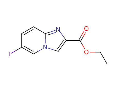 ethyl 6-iodoH-imidazo[1,2-a]pyridine-2-carboxylate