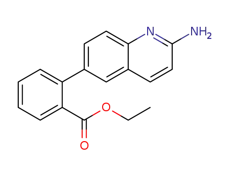 ethyl 2-(2-aminoquinolin-6-yl)benzoate
