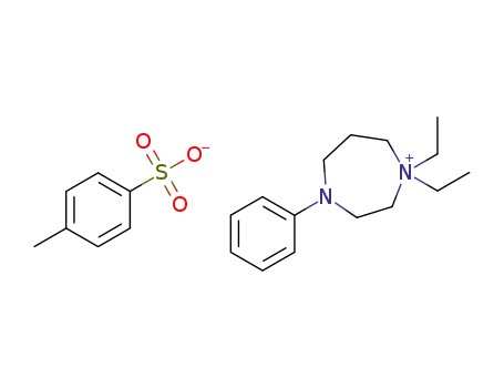 1,1-diethyl-4-phenyl-homopiperazinium tosylate