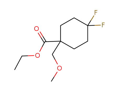 ethyl 4,4-difluoro-1-(methoxymethyl)cyclohexane carboxylate