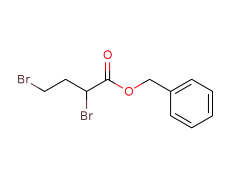 Molecular Structure of 23085-60-1 (Benzyl 2,4-dibromobutanoate)