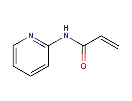 Molecular Structure of 40000-69-9 (2-Propenamide, N-2-pyridinyl-)