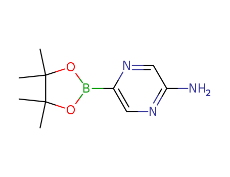 2-Pyrazinamine, 5-(4,4,5,5-tetramethyl-1,3,2-dioxaborolan-2-yl)-