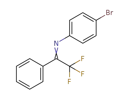 N-(4-bromophenyl)-2,2,2-trifluoro-1-phenylethan-1-imine