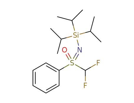 N-triisopropylsilyl-S-difluoromethyl-S-phenylsulfoximine