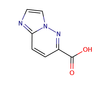 Molecular Structure of 769109-13-9 (Imidazo[1,2-b]pyridazine-6-carboxylic acid (9CI))